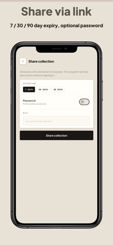 Papel: Receipt & Doc Organizer iPhone screenshot