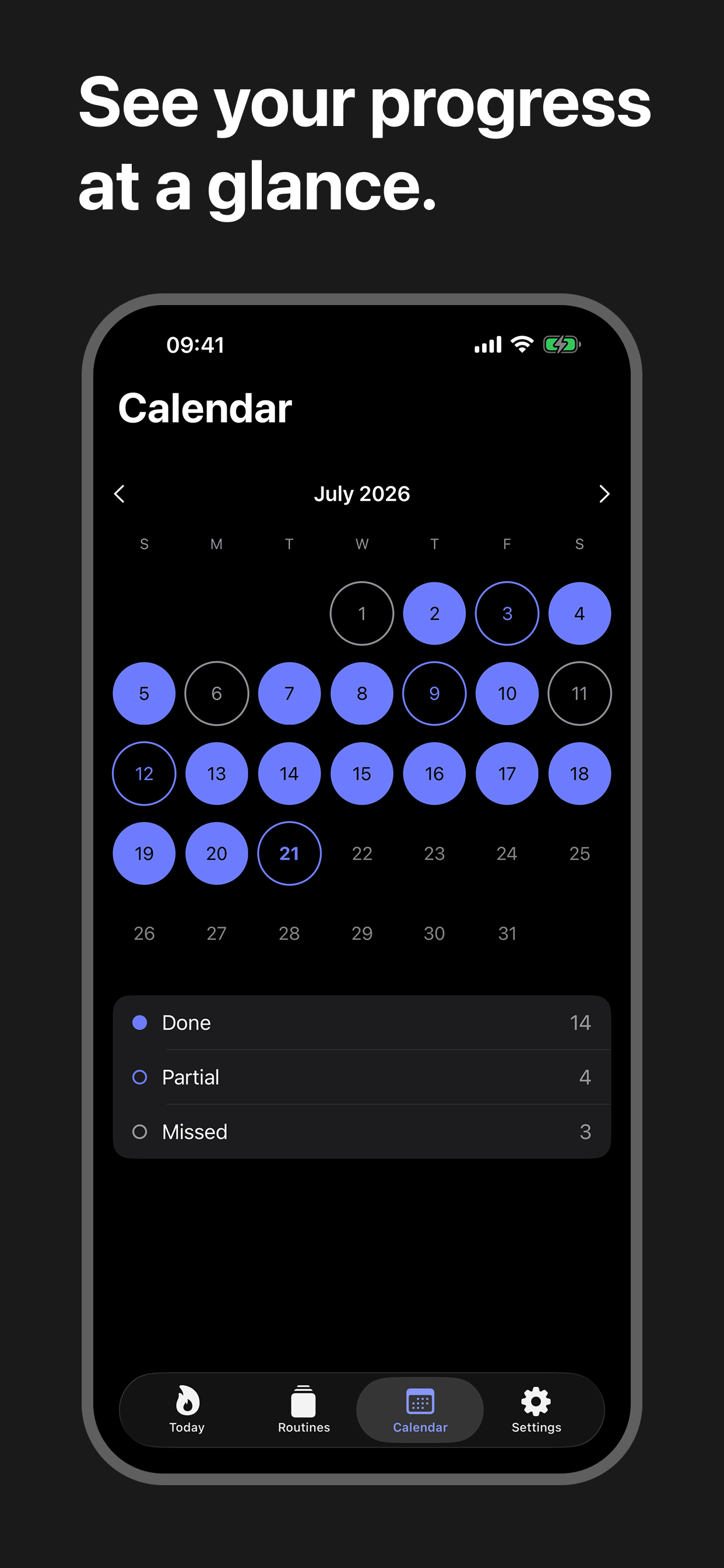 Hexis - Habit Tracker screenshot 2