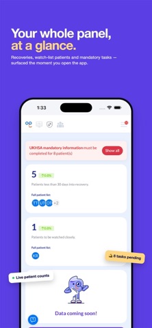 PO Clinician screenshot
