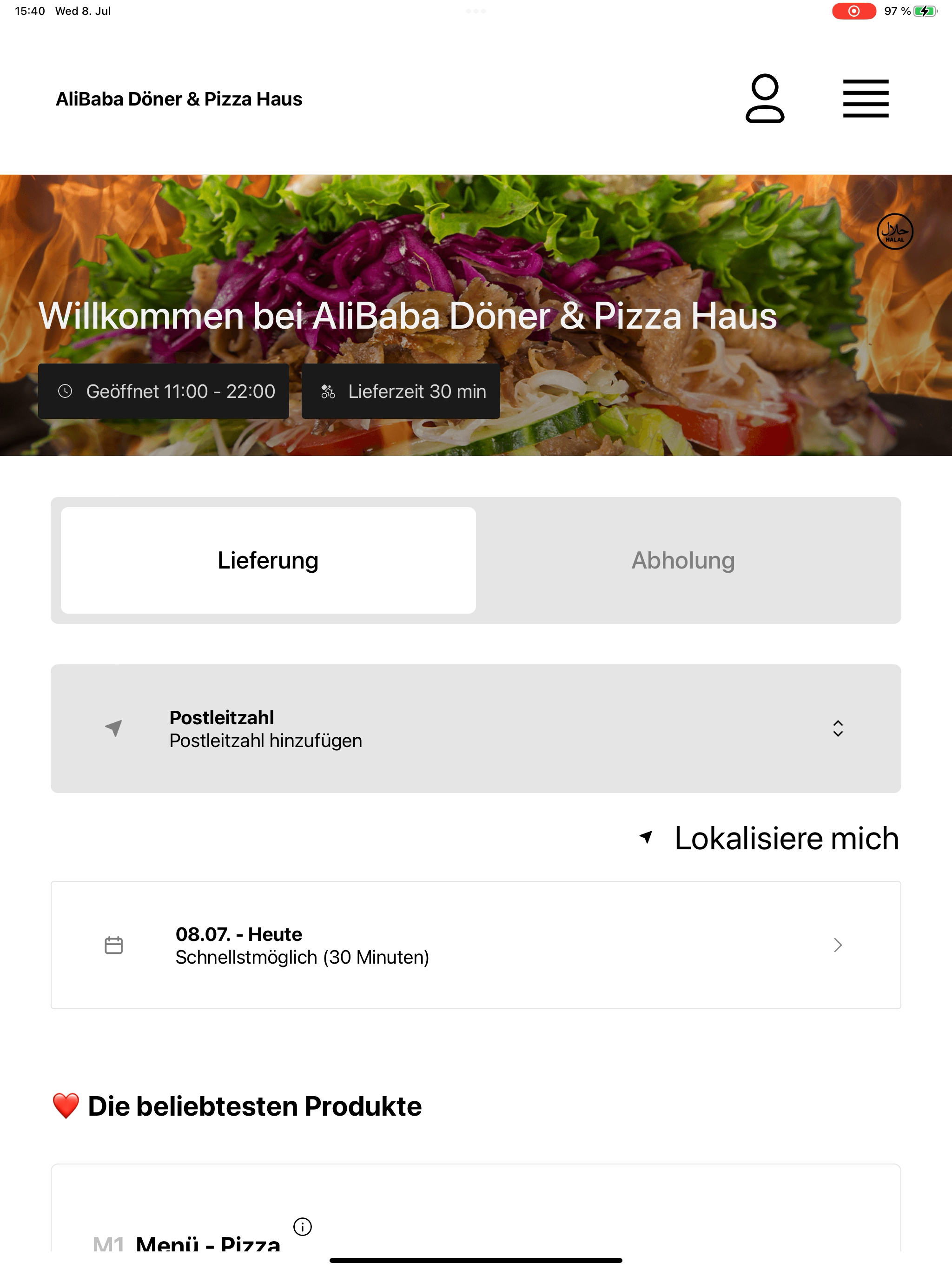 AliBaba Pizza + Kebab Haus screenshot 11