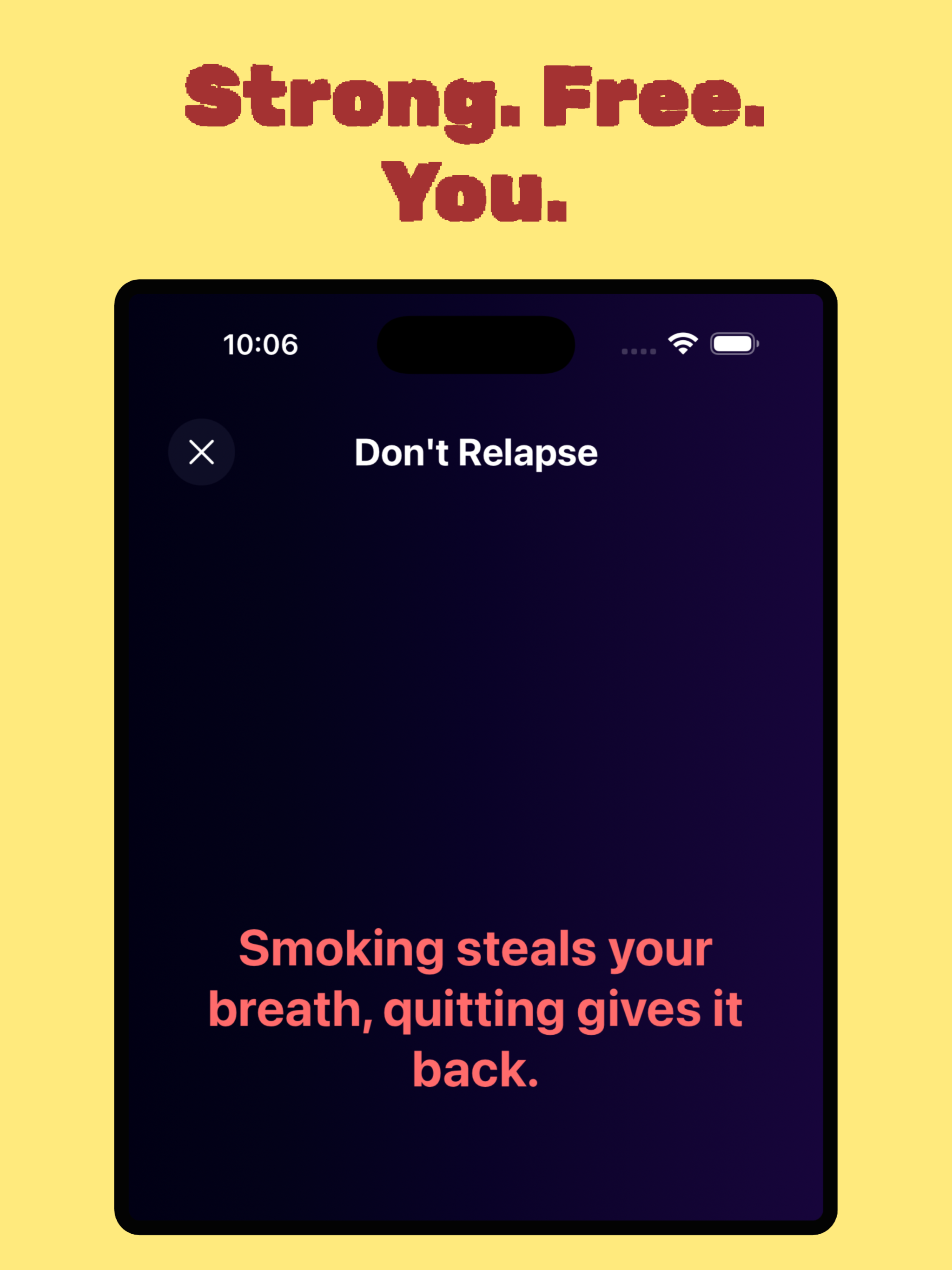 FREEX: Quit Smoking Now screenshot 18