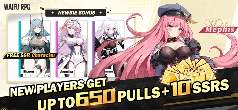 Goddess of Fate: Waifu RPG screenshot 1