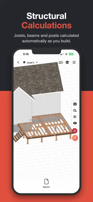RedX Decks - 3D Deck Builder screenshot 1