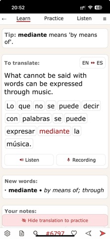 Fastlingo screenshot