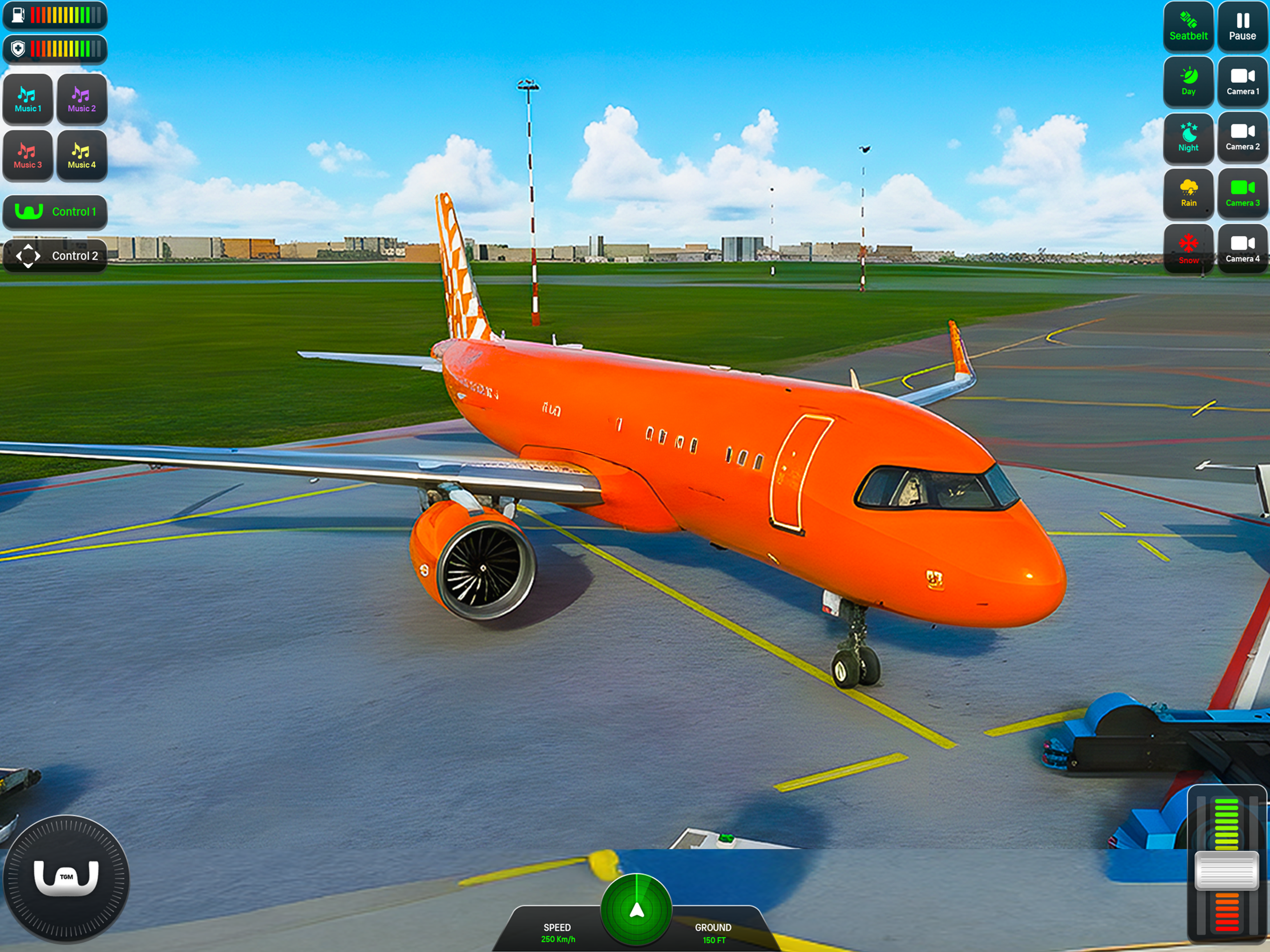 Airplane Fly Simulator Game 3D screenshot 18