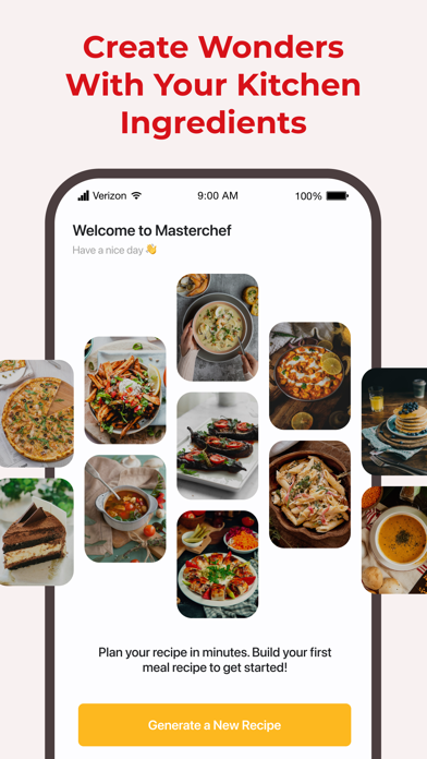 Jimmy Chef: AI Recipe Maker Screenshot
