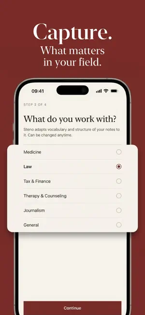 Dictation & Notes – Vermerk screenshot 4