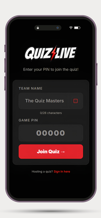 Quiz Live: Interactive Quiz Screenshot 1 of 8