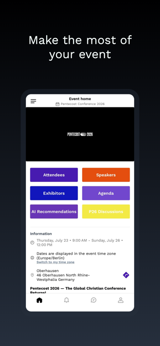 Pentecost Conference Screenshot 2 of 4