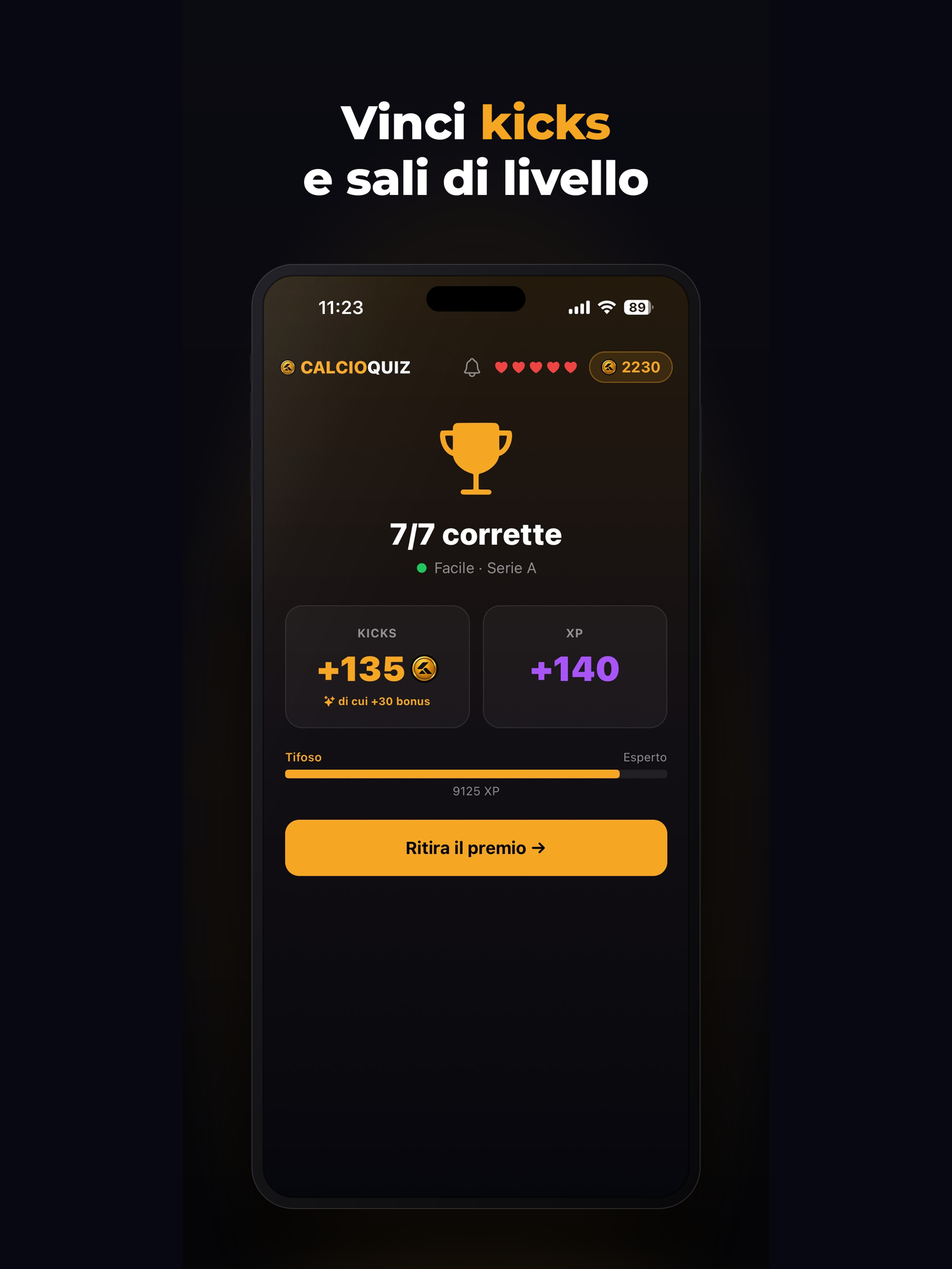 CalcioQuiz - Quiz Calcio screenshot 15