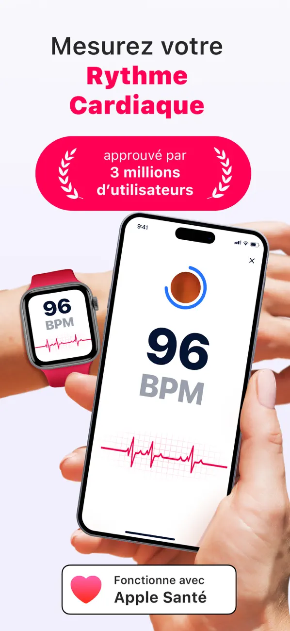 Screenshot #1 pour Cardi Mate Frequence cardiaque