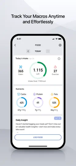 Captura de pantalla de Zepp en iPhone 6