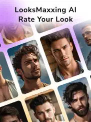 face rating - looksmaxxing ai ipad bildschirmfoto 1