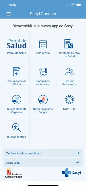 SACYL CONECTA iPhone screenshot 5