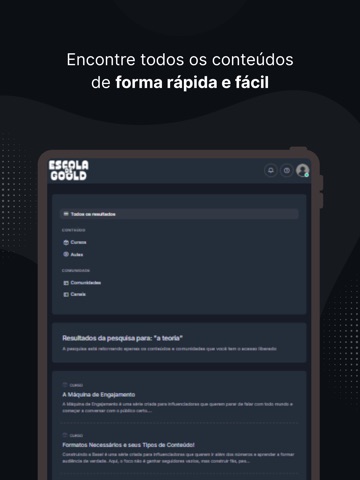 Goold Play iPad screenshot