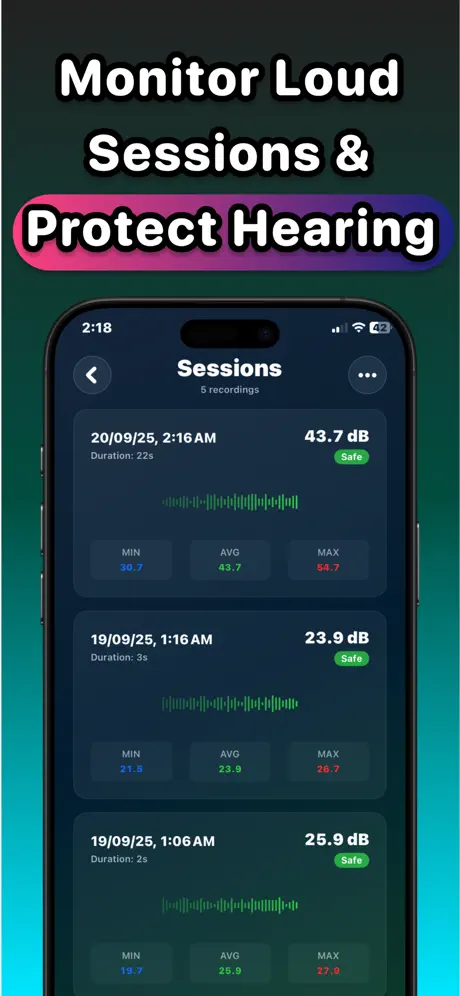 Measure Decibels screenshot 4