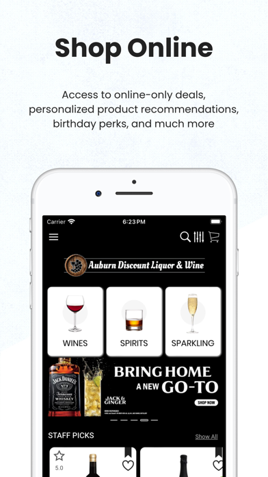 Auburn Discount Liquor Screenshot 1 - AppWisp.com Auburn Discount Liquor Screenshot 1 - AppWisp.com