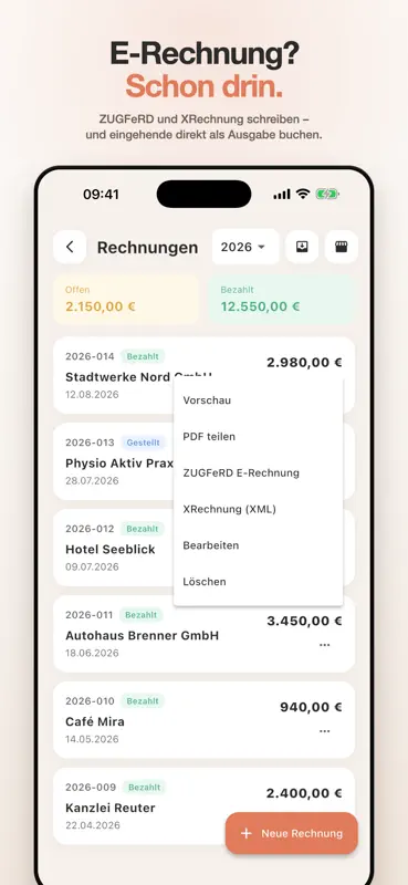 EÜR & EAR Einfach Buchhaltung screenshot 4 of 8