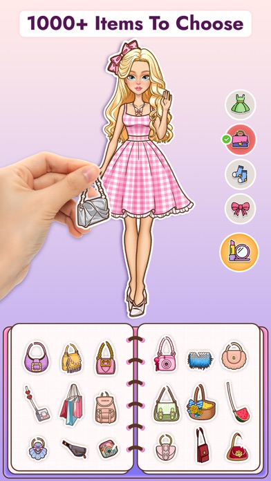 DIY Paper Doll: Dress Up Dolls Screenshot