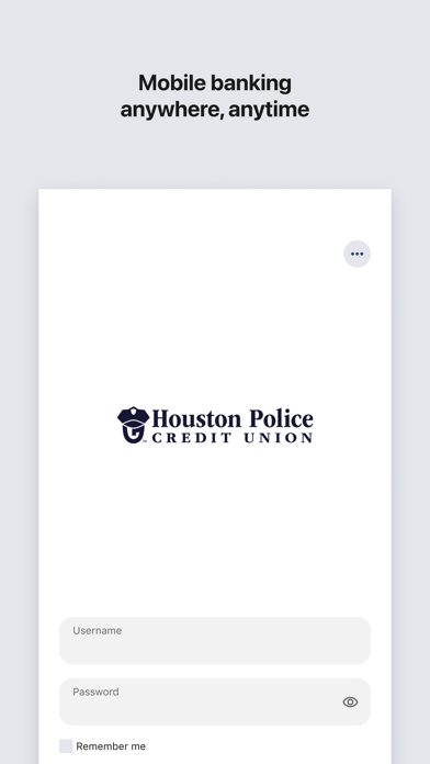 HPCU Mobile Banking Screenshot 1 of 5