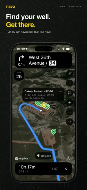 Navo: Oilfield Navigator screenshot 4