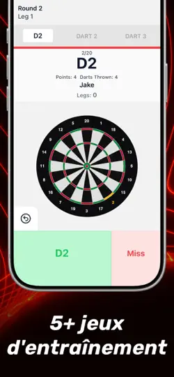 Capture d'écran de DartsOn: Compteur Fléchettes sur iPhone 5