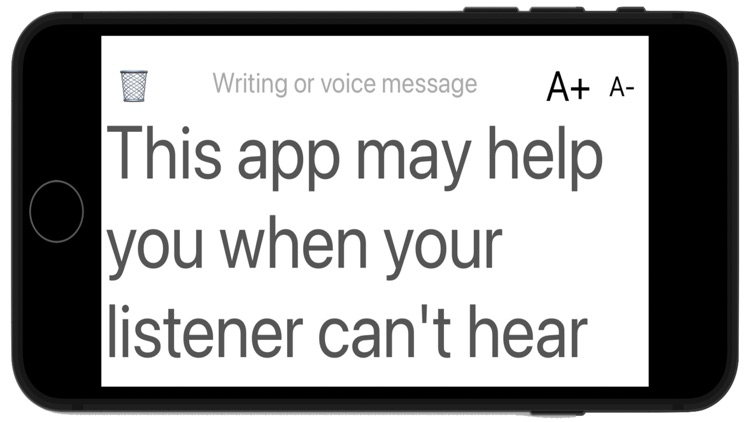 TextWriter for impaired people screenshot-4