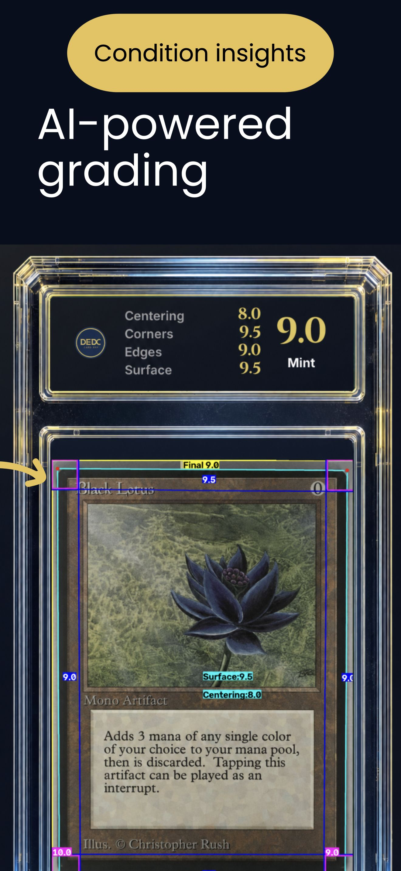 DEDC Card: AI Card Grading screenshot 2