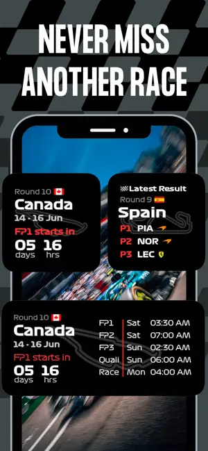 GridBox: F1 Widgets iPhone screenshot 1