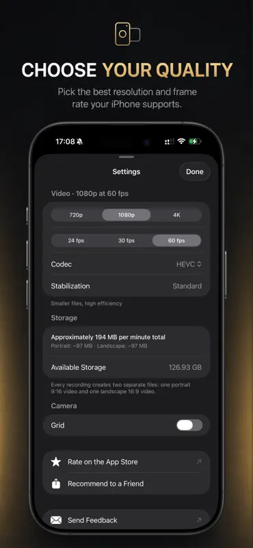 AspectTake: Dual Format Camera screenshot 2 of 4