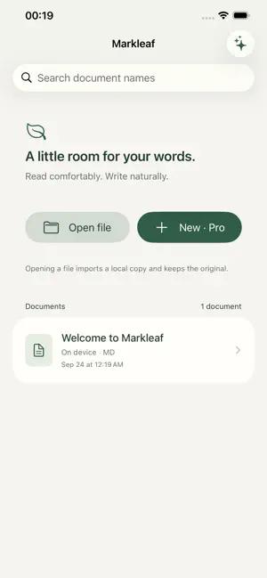 Markleaf - Markdown Editor screenshot 2