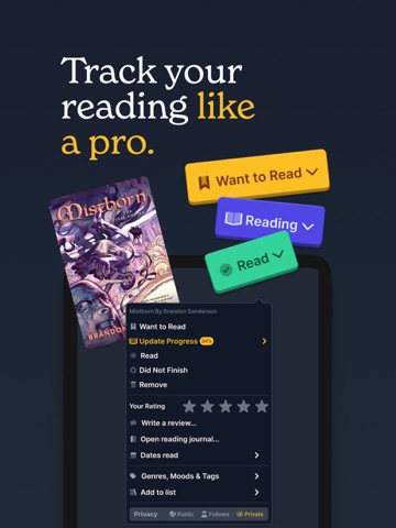 Hardcover.app iPad screenshot 3
