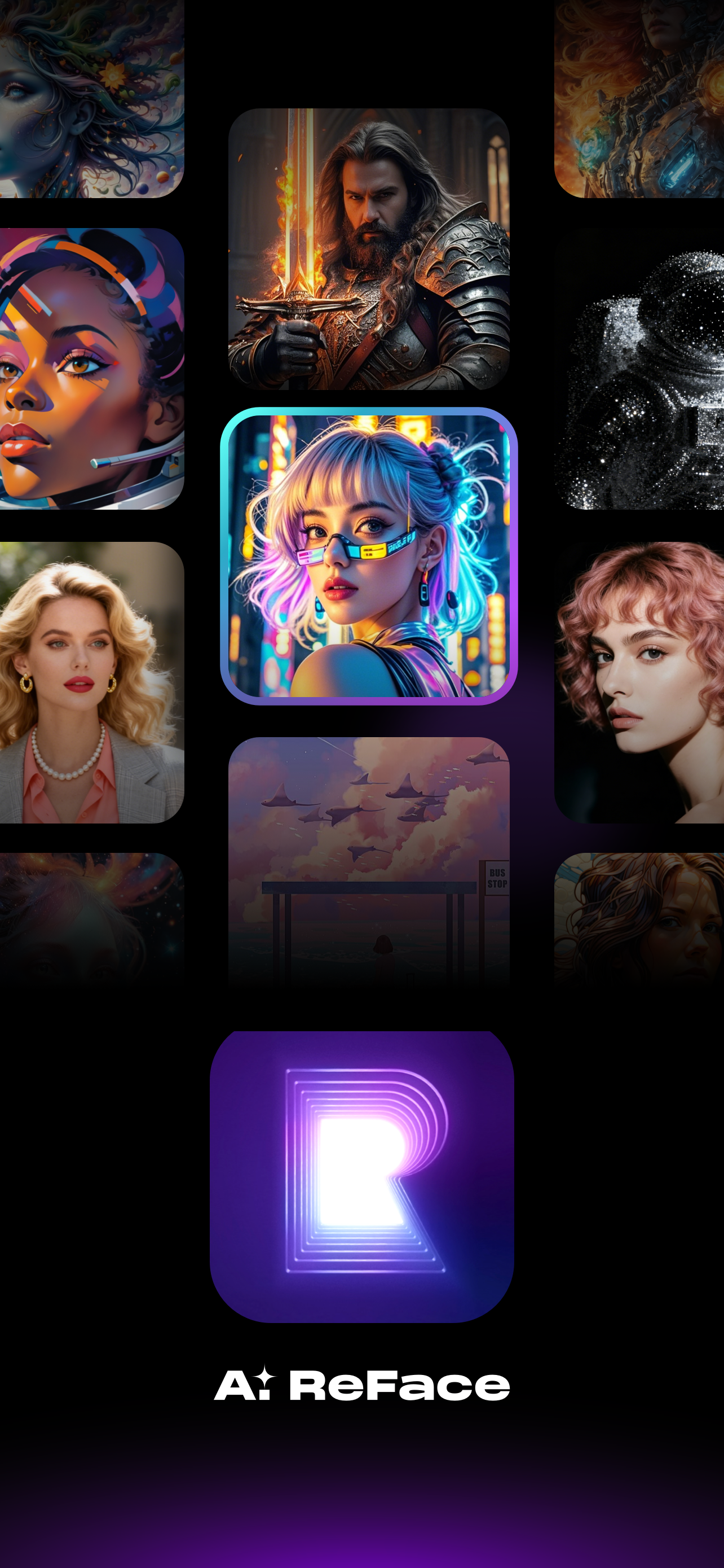 AI ReFace: Face Swap & AI Art