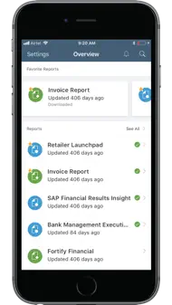 SAP BusinessObjects Mobile iphone bilder 0
