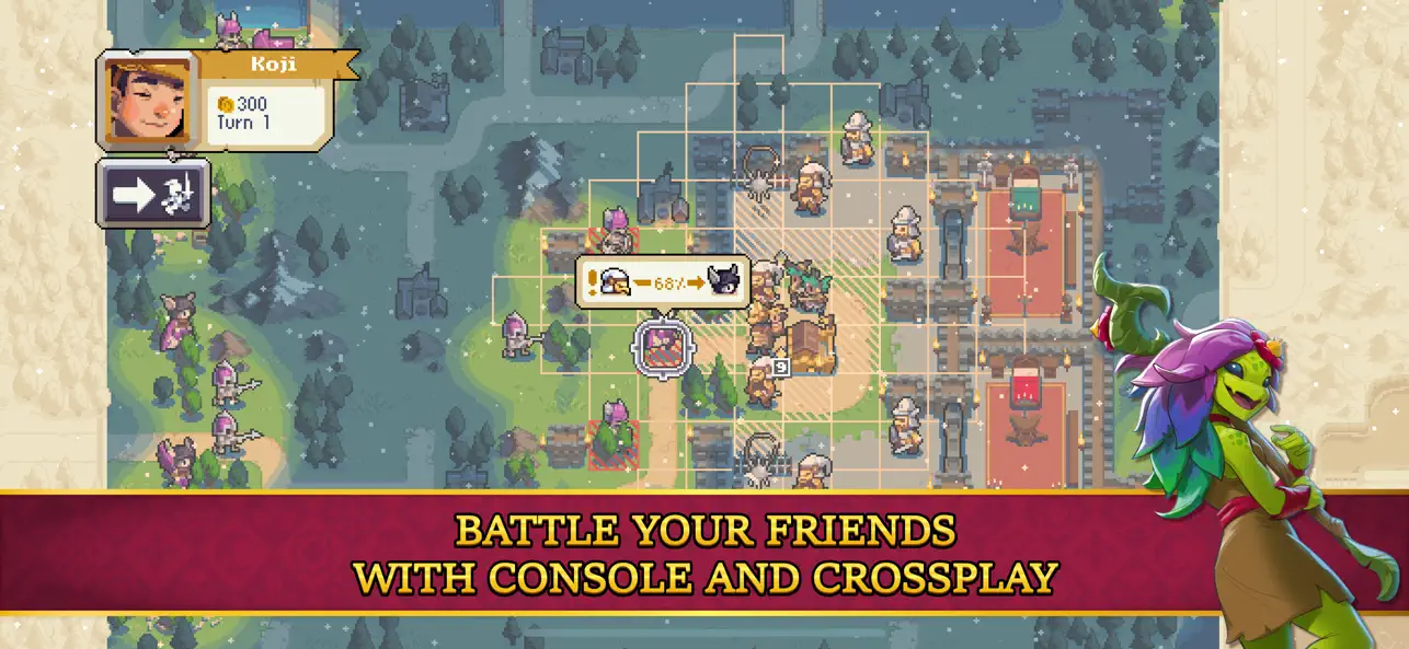 #3. Wargroove 2: Pocket Edition (iOS) 由: Chucklefish Limited