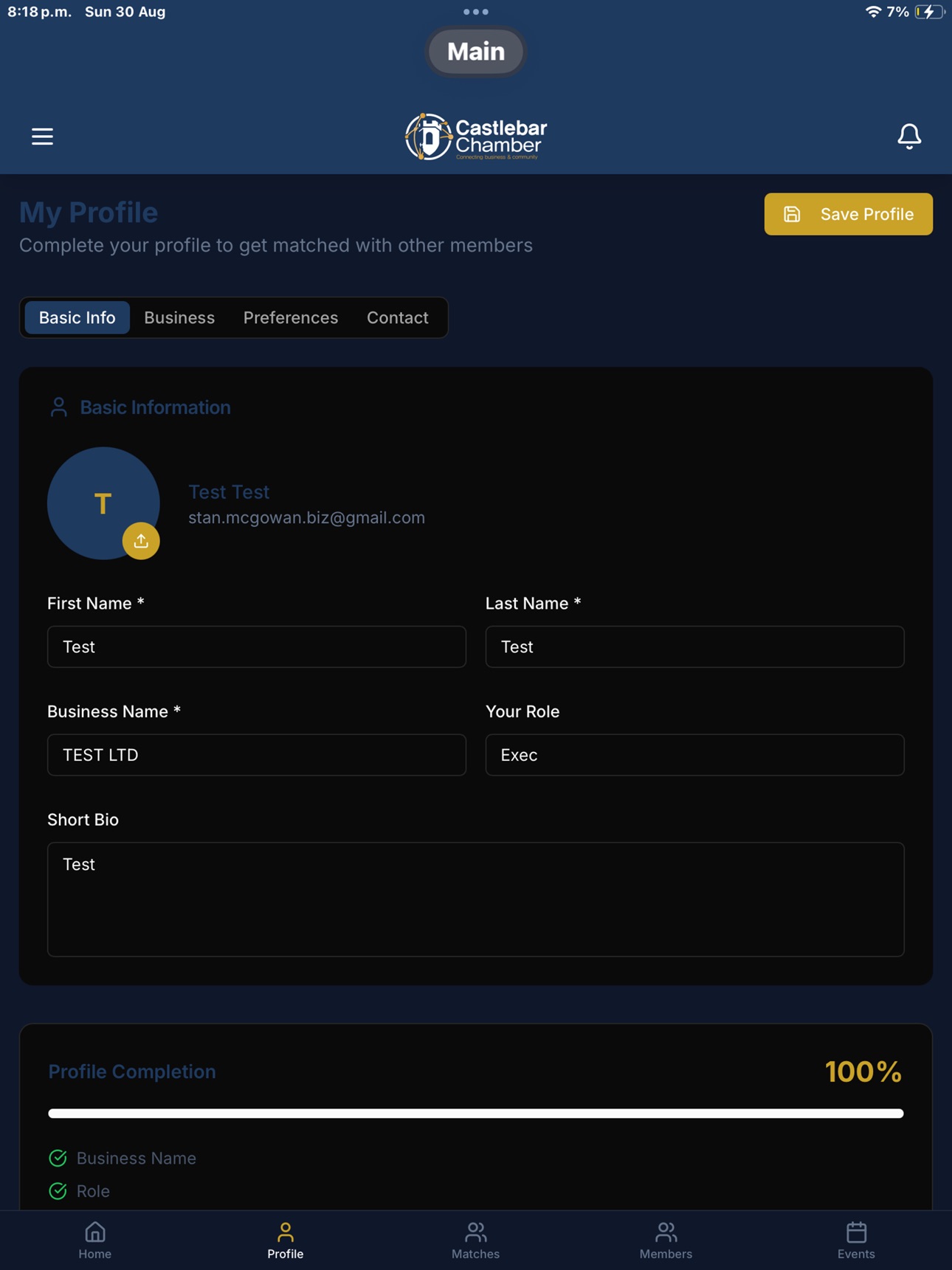 Screenshot 12 of Castlebar Chamber Connect