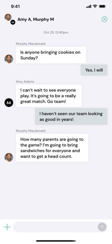 Athletic Soccer Club iPhone screenshot