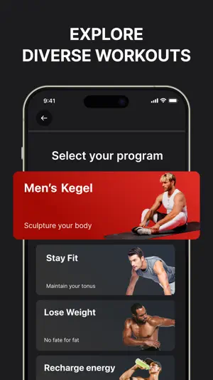 Organic Man－Workout & Fitness screenshot 4