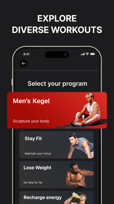 Organic Man－Workout & Fitness screenshot 4