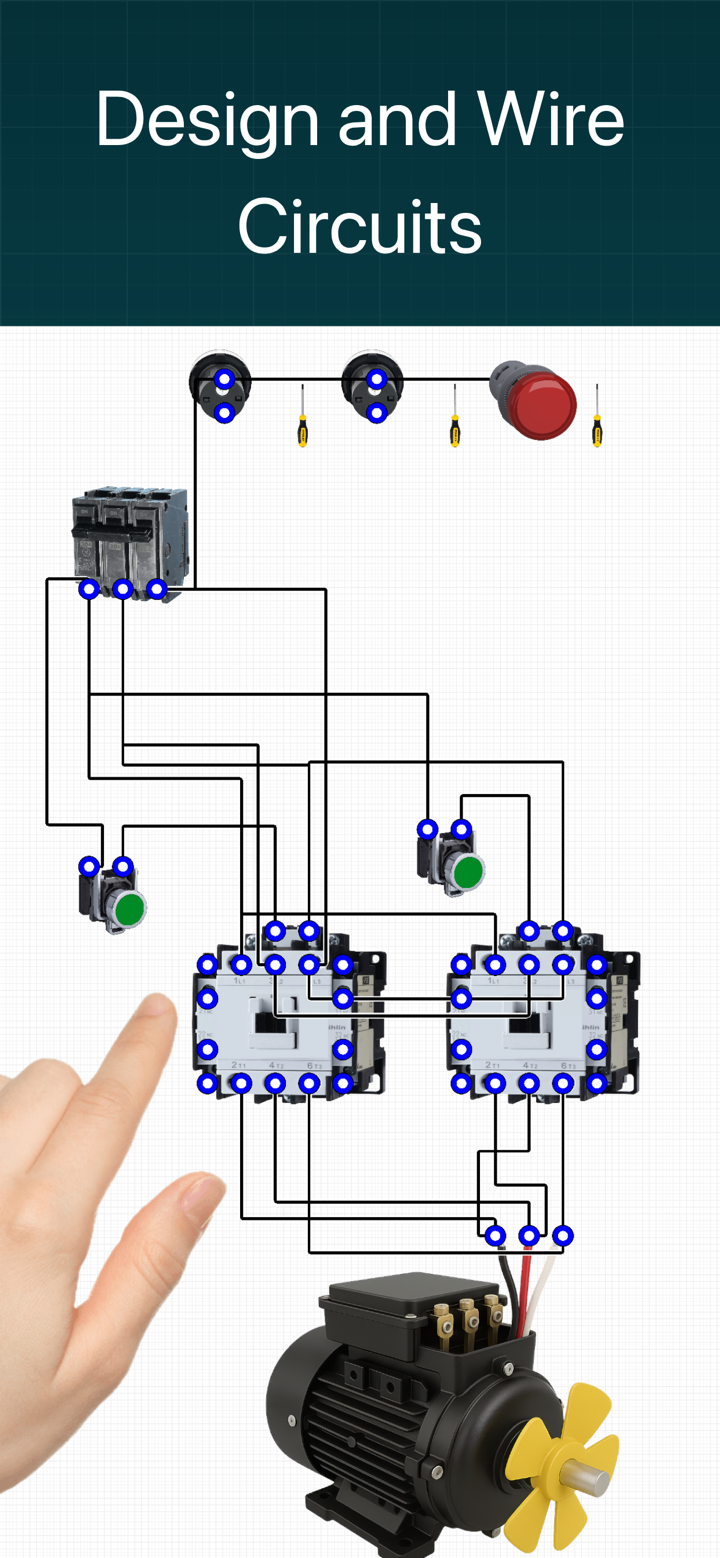 ElectroSim: Wiring Simulator screenshot 1