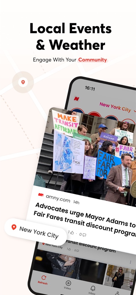 Opera News: Breaking & Local - Understand how the app keeps users informed with relevant "local events" in their area and provides quick access to "weather updates" within the feed.