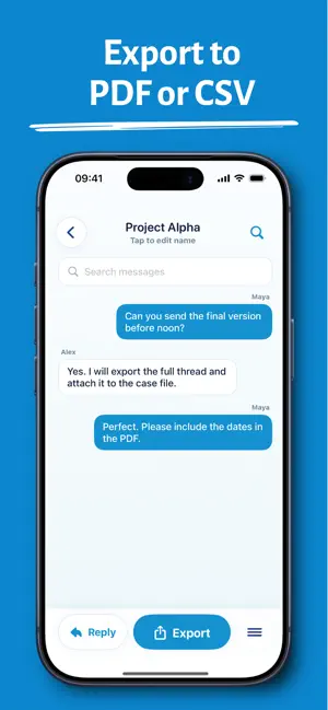 MsgPort: Text Message Export screenshot 2