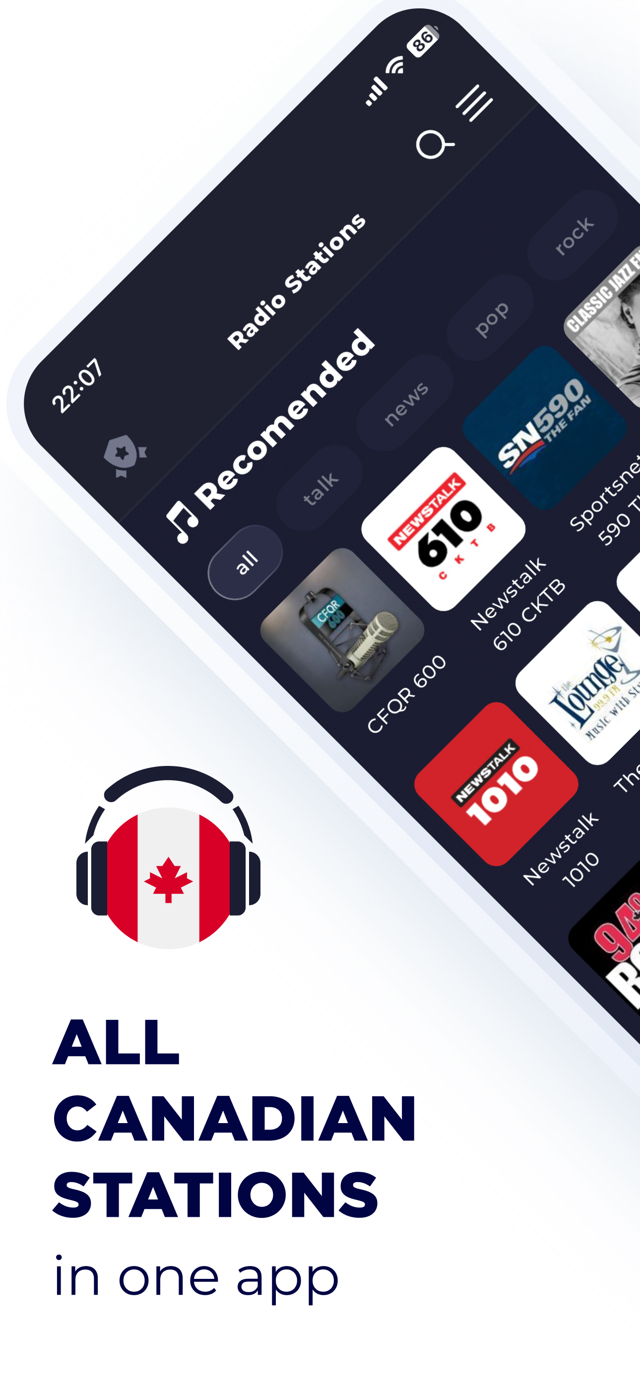 Radio Canada Live FM Player