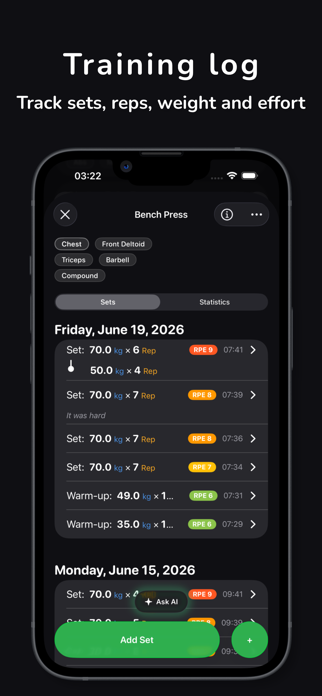 Genova - AI Workout Tracker Screenshot 4 of 9