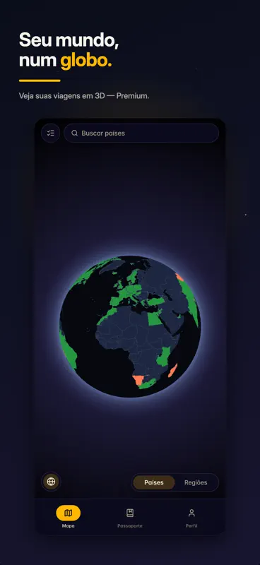 been; mapa de países visitados screenshot 2 of 8