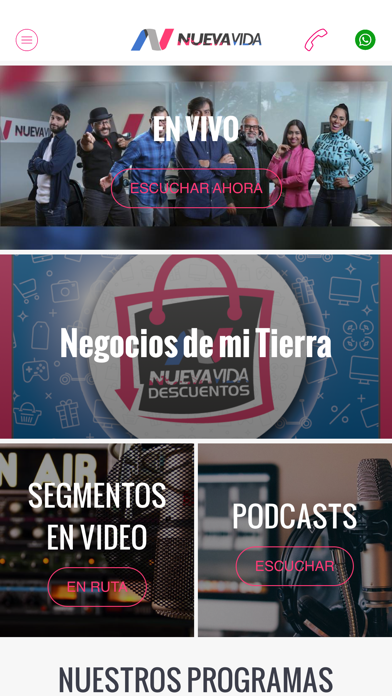 Nueva Vida FM Screenshot
