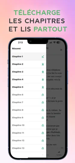 Capture d'écran de GALATEA: Livres Immersifs sur iPhone 3