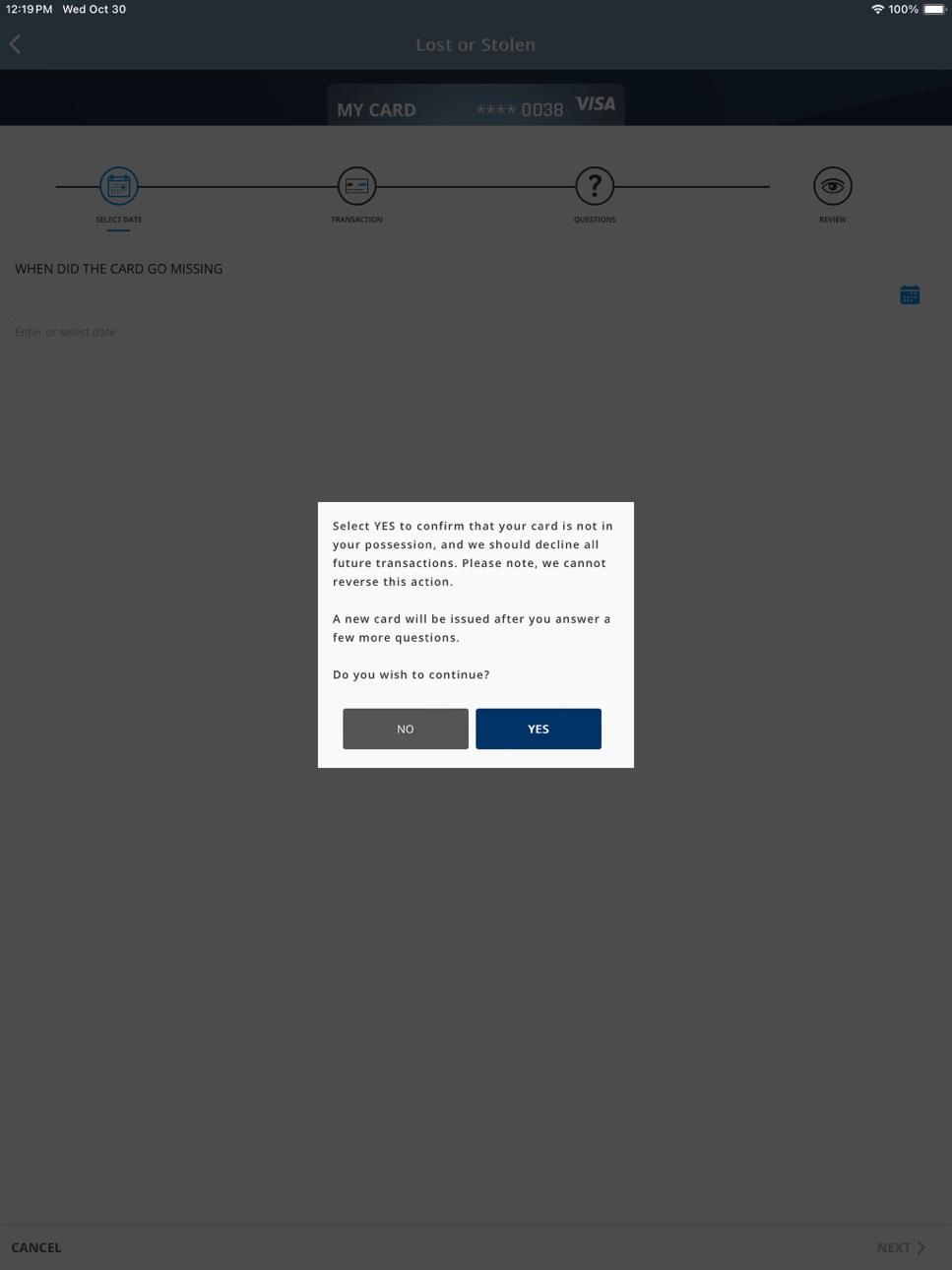 iPad screenshot