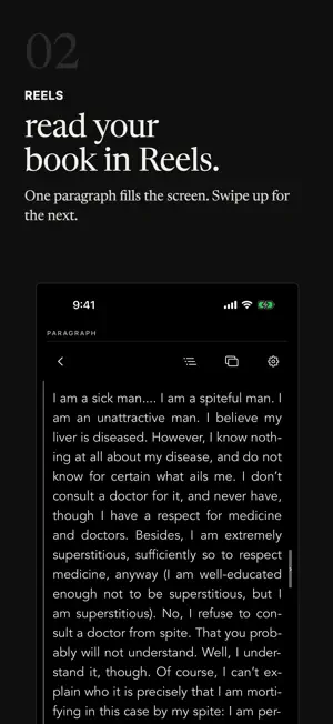 IO reader: Books in Reels screenshot 2