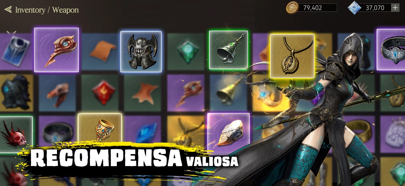 Avalar: Raid of Shadow iOS Mod IPA screenshot 4 - iOS game interface
